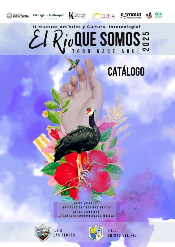 Portada original del catálogo El Río Que Somos 2025